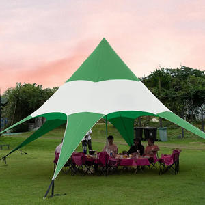 Toldo HOUMU Resistente al Agua, Colorido, con Estructura de Acero, Gran <span class=keywords><strong>Espacio</strong></span>, para Campamento al Aire Libre y Actividades de Team Building - Product Image 1