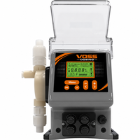 Bomba Dosificadora Digital con Motor Paso a Paso VX30 Gris Grafito de 30L/H y 4 Bares, IP65, RS485 Modbus, 4-20mA, para Tratamiento de Agua Municipal, OEM