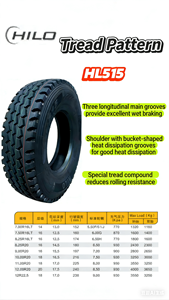 Pneumatici per camion pesanti HAOLU HL515 12R22.5-18PR nuovi, a tre tele, resistenti all'usura, profondità battistrada 17MM, all'ingrosso - Product Image 2