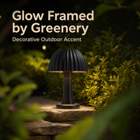 Lampe pilier LED colorée 3000K pour extérieur, idéale pour portail de sécurité, marches, escaliers, clôtures, jardins, parcs, allées et cours – Meilleure vente