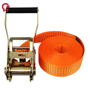Correa de Carga de Poliéster Personalizable HLM de 2 Pulgadas (50 mm), Alta Resistencia a la Tensión, 5000 kg, Trinquete de Recuperación, Amarre, Longitud Personalizada - Product Image 5