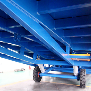 Konteyner boşaltma platformu küçük Dock Leveler mobil yükleme/boşaltma kaldırma platformu manuel hidrolik kaldırma yüksek Manganese lı - Product Image 6