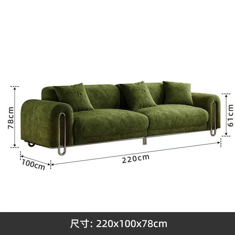 Skin-friendly chenille 220*100*78 [Matcha Green]