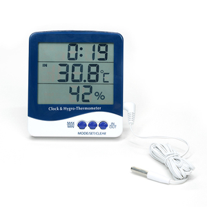 Termómetro e Higrómetro Digital para Interiores y Exteriores KH-SH110 con Medidor de Humedad, Instrumentos de Medición de Temperatura - Product Image 2