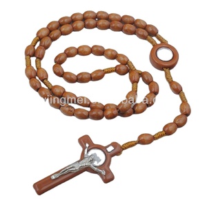 <span class=keywords><strong>St</strong></span> <span class=keywords><strong>Benedict</strong></span> 아크릴 카톨릭 목걸이 묵주 코드 선물 - Product Image 1