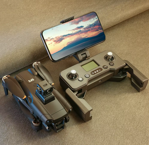 Máy bay không người lái mini gấp gọn V198 chuyên nghiệp, camera HD 8K, GPS, <span class=keywords><strong>ESC</strong></span>, có chức năng tránh vật cản, động cơ không chổi than, chất liệu nhựa, dành cho người mới bắt đầu - Product Image 3