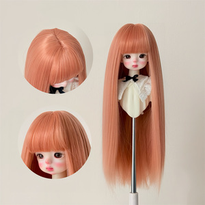 Qiilu 1/6 Ball Jointed Doll Wig 1/6 Boule Articulée Poupée Perruque