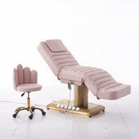 Table de massage électrique intelligente pour esthéticiennes, soins du visage, salon de beauté, spa, table pour extensions de cils, table de massage pour femmes enceintes, tables de massage spa
