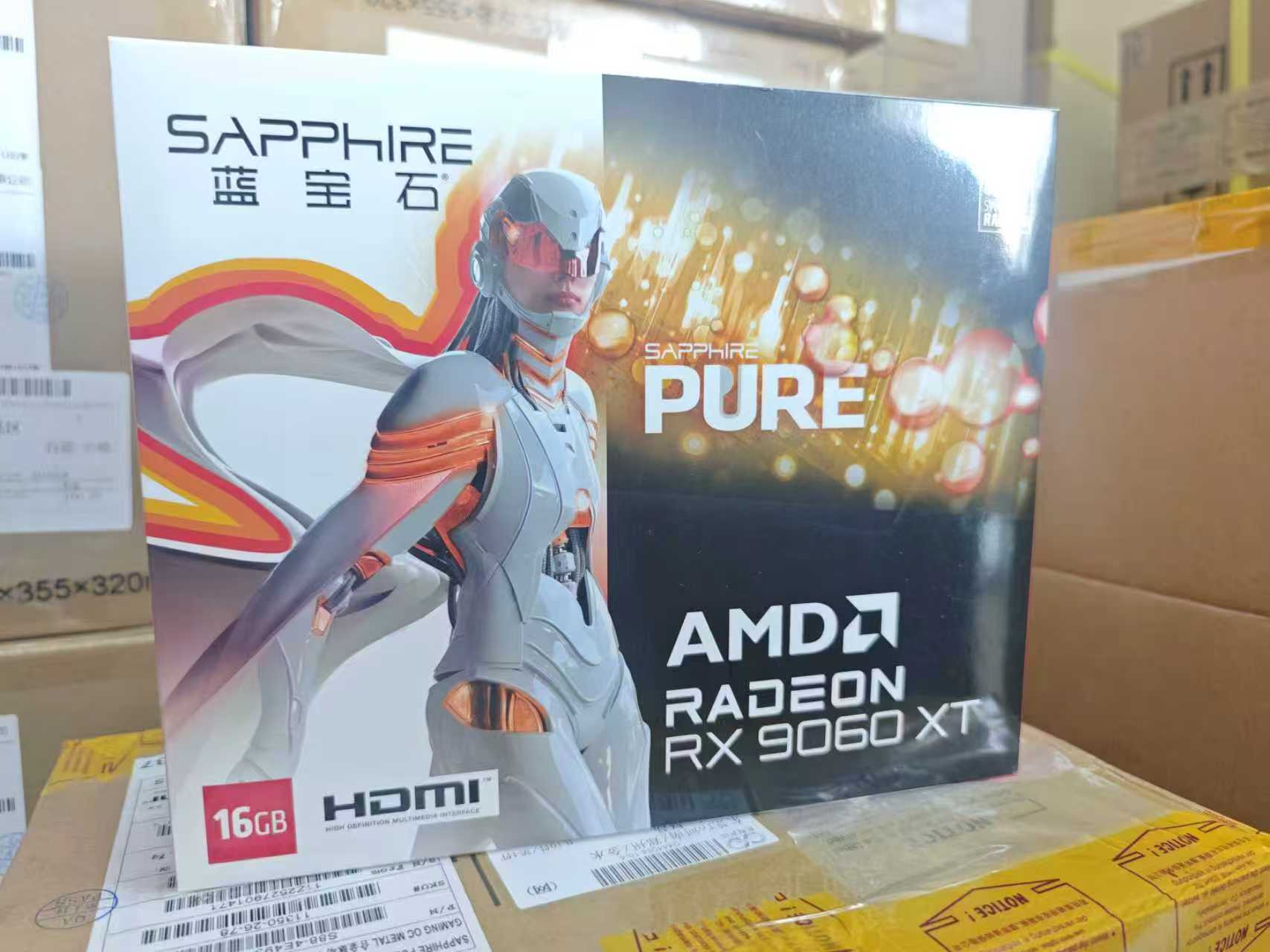 SAPPHIRE RX 9060 XT PURE GDDR6 16GB GAMING New Desktop & Workstation Gaming GPU with Fan Cooler Discrete Graphics Card · image 2