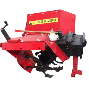 Mini-trancheuse pour tracteur, couleur rouge, facile à utiliser, pour jardinage, avec boîte de vitesses intégrée. - Product Image 4