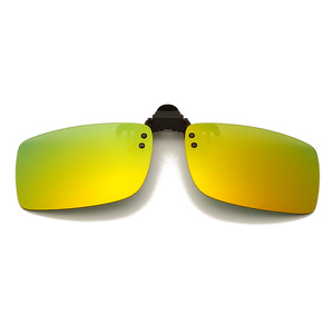 Polarized Clip on Eyewear <strong>Fashion</strong> Vintage Outdoor Cycling Night Vision <strong>Glasses</strong> Mens Clip Sunglasses - Product Image 5