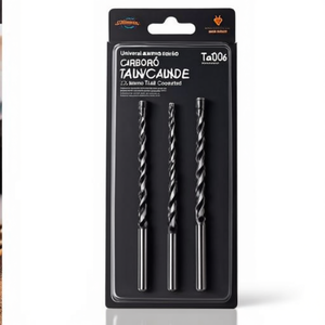 ดอกสว่านคาร์ไบด์อเนกประสงค์ Ta1006ขนาด12xD เคลือบนาโน TiAlN สำหรับเครื่องมือกล - Product Image 2