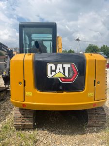 Excavadora Usada CAT 305.5E2 de Bajo Consumo de Combustible, Máquina de Orugas de 5 Toneladas con Topadora para Obras de Cimentación en Casas Pequeñas y Viviendas Individuales - Product Image 2
