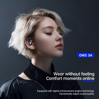Écouteurs sans fil Bluetooth 5.3 à oreille ouverte pour sports de plein air, suppression du bruit ENC, son stéréo