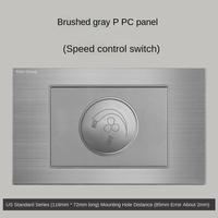 Interrupteur mural tactile en polycarbonate durable, indice de protection IP20, 16A 250V, style moderne, installation facile, 1/2/3/4/5/6 interrupteurs