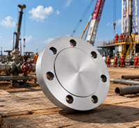Bride flexible rotative Premium UHV CF SS304316LN-ESR pour équipements pétroliers et gaziers, projets industriels lourds
