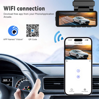 Mini caméra de tableau de bord 4K WiFi GPS à double objectif avec écran IPS, garantie 1 an - DVR de voiture et boîte noire