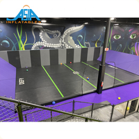 Drop Stitch Parkour Trampoline Park Air Track Floor Tumble Gonflable Air Track Basketball Court
