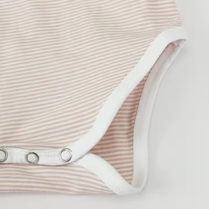 Cravatta laterale a maniche corte di colore personalizzato con bavaglini a righe vendita calda per tutti i mesi <span class=keywords><strong>pagliaccetto</strong></span> per neonati <span class=keywords><strong>elegante</strong></span> Boutique - Product Image 6