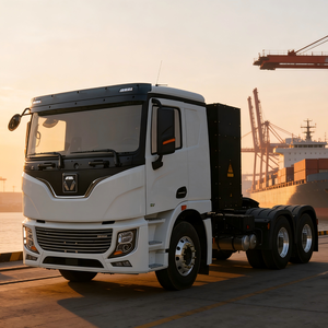 La energía silenciosa y ecológica permanece inalterada, camión tractor totalmente eléctrico 6X4 - Product Image 5