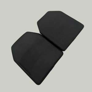 แผ่นเกราะยุทธวิธีแบบแข็งแผ่นป้องกันตัวเองแบบ B4C Alu Sic PE - Product Image 2