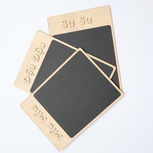 Offre Spéciale fait à la main en bois artisanat cadeau boîte de rangement Vietnam plaques signalétiques personnalisées tableaux noirs perles décoration pour noël poli - Product Image 6