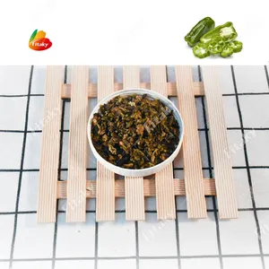 Bell Peppers Green Diced Dehydrated Dehydrated Green Bell Pepper 9x9 Dry Green Bell Pepper Flake Suppliers