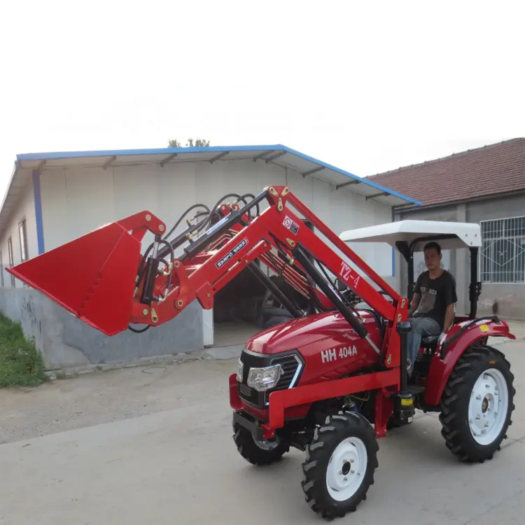 China mini traktor front end loader TZ-4 für verkauf