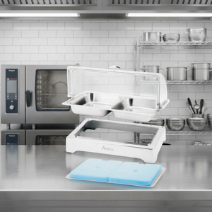 Recipiente para Calentar Comida Oblongo / Cubierta de PC / Exhibición Refrigerada - Product Image 5