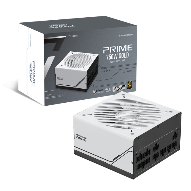 Wholesale New 2026 Prime 750W ATX3.0 Full Modular 80Plus Gold PSU Quiet Fan Power Supply For Gaming Desktop Workstation PC