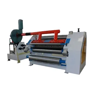 Grupo facer onduladeira papelão ondulado linha de produção da máquina para pequena fábrica