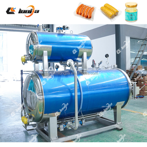 Esterilización industrial <span class=keywords><strong>de</strong></span> conservas <span class=keywords><strong>de</strong></span> atún, autoclave para conservas <span class=keywords><strong>de</strong></span> carne enlatada, esterilizador en cascada con CE - Product Image 4
