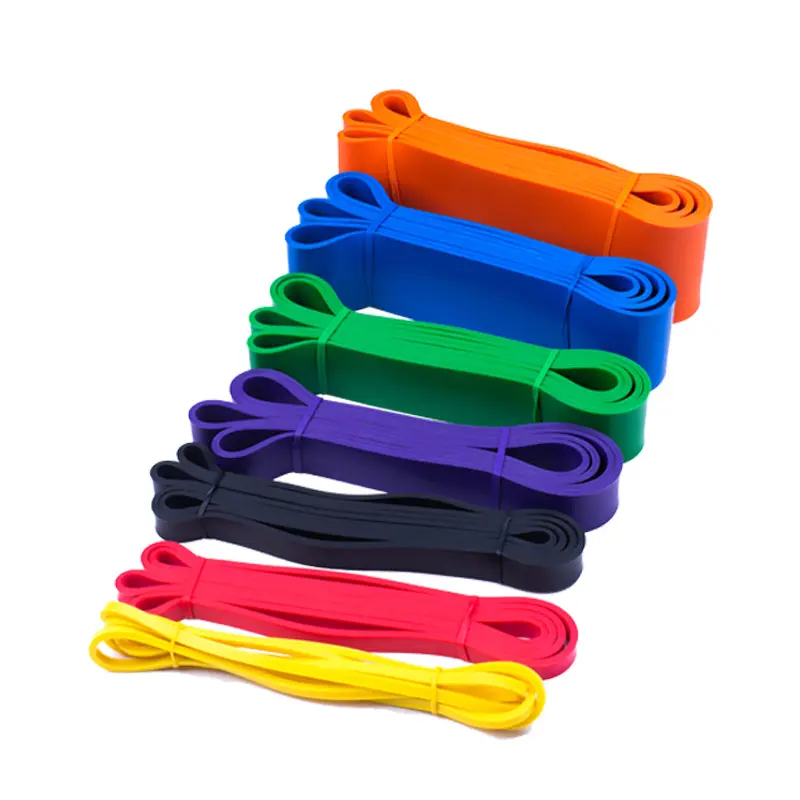 High Quality Gym Fitness Resistance Band TPE Pull-up Yoga Stretch Bands Resistance Belt Loop Resistance Bands for Exercises