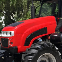 Best-seller LT1804 Tracteur de jardin polyvalent 180 CV 4x4 pour l'entretien des pelouses, le déneigement et les tâches d'entretien agricole général