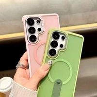 Support de ceinture de ponçage étui de téléphone de charge sans fil magnétique pour iPhone Mobile coque de protection résistante aux chutes Offre Spéciale