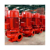 Pompe à incendie verticale haute pression XBD-L 30-160m, monophasée, électrique, pour bâtiments de grande hauteur