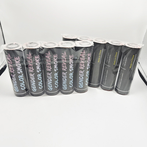 Bombe <span class=keywords><strong>fumigène</strong></span> révélatrice de sexe garçon ou fille, bleue ou rose, à tirer par anneau, 60 secondes, accessoires de fête de révélation du sexe, vente chaude - Product Image 4
