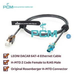 H-MTD ZコードからRJ45男性用自動車イーサネットケーブルオリジナルRosenberger E6K10A-1CAZ5-Z ADASテスト診断センサー用 - Product Image 2