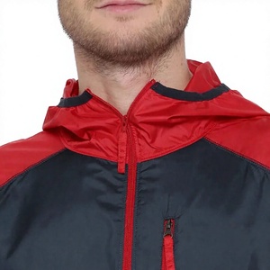 Chaqueta Cortavientos Transpirable para Hombre con Bloques de Color y Logotipo Frontal, Ligera, con Cierre, para Deportes de Invierno - Product Image 6