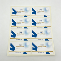 Étiquettes personnalisées en vinyle pour flacons de 3 ml, 5 ml, 10 ml, résistantes à l'eau, résistantes à la chaleur, à forte adhérence, respirantes, avec code-barres