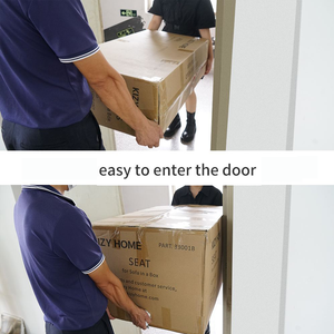 หรูหราทันสมัยประกอบสูงกลับเจ้าสาวเจ้าบ่าวโซฟาห้องนั่งเล่นเก้าอี้โซฟาที่มีส่วนที่เหลือเท้า - Product Image 5