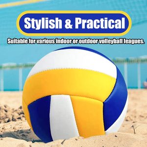 CZFIT - Balón de Voleibol de PVC Suave de Tamaño Oficial 5 para Interiores y Exteriores, Balón de Voleibol de Playa Más Grueso para Niñas y Niños - Product Image 4