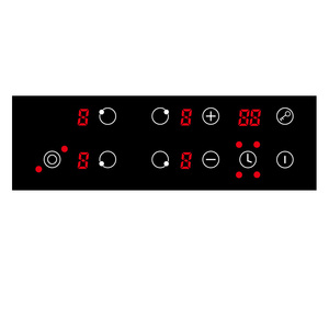 Appareils électroménagers intelligents, plaque de cuisson en céramique de 60 cm (24 pouces) avec 4 brûleurs, cuisinière électrique tactile - Product Image 2