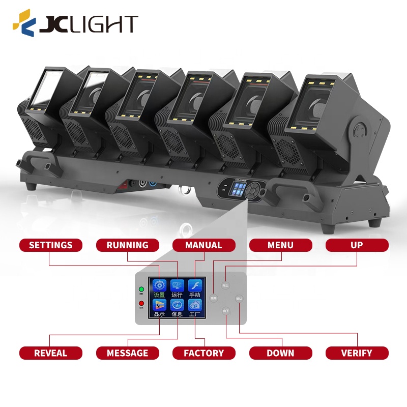 12x60w pixel bar moving head