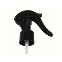 Tête de pompe Mini Trigger Spray Noir pour Bouteille Bill 20/24/28/ 410 100 Ml Ménage En Plastique En Plastique Bec Cap Carton Boîte Accepter