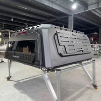 Cubierta Plegable de Acero Galvanizado y Aluminio de 3 Puertas para Camioneta Mitsubishi L200 de 5 pies, Impermeable, Sin Perforación, con Cierre