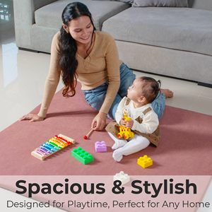 Tapis d'éveil bébé pliable, épais, à emboîtement, inodore, sans couture, pour la maison, 0-24 mois, unisexe - Product Image 3