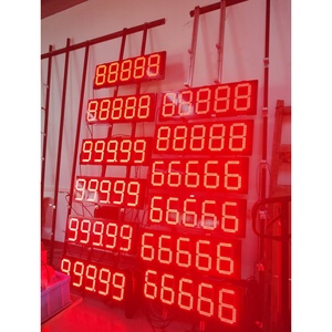 Nigeria 888.88 5-chữ số <span class=keywords><strong>LED</strong></span> giá Hội Đồng Quản trị cho các trạm xăng Xăng hiển thị giá - Product Image 4
