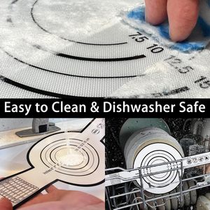 New Design Non-Stick <b>Silicone</b> Mat for <b>Baking</b> Sheet <b>Silicone</b> Bread Mat <b>Silicone</b> Mat Dough Bread Sling <b>Baking</b> Liner for Dutch Oven - Product Image 4