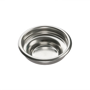 Filtro de café de acero inoxidable de 58 mm para portafiltro de una sola porción para máquina de espresso - Product Image 5